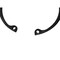 Komatsu SNAP RING, KOMATSU OEM 406501204 406501204 - alternate 3