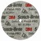 Scotch-Brite Deburr and Finish PRO Unitized Wheel, 9C Extra Coarse+, 1 in x 1 in x 1/4 in, 50PK DP-UW - alternate 3