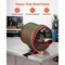 Vevor Retractable Welding Hose Reel Hand Crank Hose Reel with 1/4 in x 100FT Hose WHRMS02-TTW14100A - alternate 6