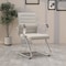 Leisuremod Benmar Modern Office Chair with Faux Leather Sled Base Task Chair & Arms BGO19TL - alternate 3