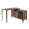 Homeroots 48" Brown and Black L Shape Writing Desk 491500 - alternate 4