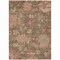 Homeroots 9' X 12' Brown Tan And Terra Cotta Floral Washable Indoor Outdoor Area Rug 604112 - alternate 4