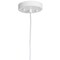 Homeroots White Hemp Ceiling Light With White Shades 651639 - alternate 3