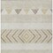 Homeroots 8' X 10' Beige Ivory And Taupe Southwestern Washable Indoor Outdoor Area Rug 613882 - alternate 7