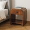 Homeroots 16" Brown Solid Wood One Drawer Nightstand 651508 - alternate 10