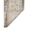Homeroots 2' X 3' Gray and Orange Floral Stain Resistant Indoor Outdoor Area Rug 531492 - alternate 7