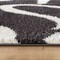 World Rug Gallery Distressed Stripe Pattern Shag Area Rug 2 ft x 3 ft Anthracite WR122ANTHRACITE2X3 - alternate 6
