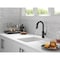 Delta Trinsic Single Handle Pull-Down Bar / Prep Faucet with Touch2O Technology 9959T-BL-DST - alternate 7