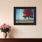 Homeroots Red Tree 2 Black Framed Print Wall Art 415717 - alternate 3
