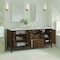 James Martin Vanities Myrrin 72'' D Vanity, Mid Century Walnut w/ Victorian Sil Silestone Top w/FreePower Wireless Charger 485-V72-WLT-FVSL - alternate 9