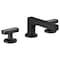 Brizo Kintsu Widespread Lavatory Handle Kit with Concrete Insert HI5306-BLCT - alternate 5