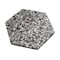 Apollo Tile Amalfi 9x8 in. Black with Amber Pearl flecks Glossy Shell, Terrazzo Hexagon Tile, 5PK APLAQT8803HXBLK - alternate 2