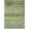 Homeroots 5' X 8' Artichoke Green Blue And Black Floral Washable Indoor Outdoor Area Rug 606171 - alternate 5
