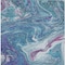 Homeroots 10' X 14' Teal Blue Purple And Pink Abstract Washable Indoor Outdoor Area Rug 602682 - alternate 7
