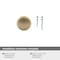 Amerock Riva 1-1/4 in 32 mm Diameter Golden Champagne Cabinet Knob BP55362BBZ - alternate 3