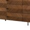 Homeroots 63" Brown Six Drawer Wood Double Dresser 473101 - alternate 4