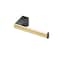 Gatco A-Line Euro Toliet Paper Holder, Brass/Matte Black 5673 - alternate 1