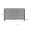 Homeroots 62" Silver Wood Six Drawer Double Dresser 633706 - alternate 11