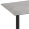 Flash Furniture 48" x 30" Tabletop, Gray Faux Concrete, Seamless Surface Technology, 5x22 Black Bar Height T-Bases ST-REC3048-CMGY-T0522B-GG - alternate 6