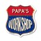Signmission Papa's Workshop, 6 Inch X 6 Inch, Plastic Sign SHI-P-6-489-PAPA - alternate 1