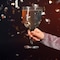 Smarty Had A Party 13 oz. Clear Ribbed Plastic Wine Glasses, 48PK 1713-CASE - alternate 6