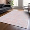 Homeroots 3' X 5' Pink And Gray Animal Print Washable Indoor Outdoor Area Rug 600696 - alternate 8
