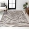 Jonathan Y Eleni Contemporary Glam Abstract Marble Brown/Cream 8 ft. x 10 ft. Area Rug SEU301B-8 - alternate 1