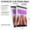 Signmission Nails, Plastic Signs Only 24 Inch x 36 Inch, Corrugated Plastic, 2PK CSB-2436-2PACK-Nails - alternate 2