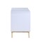 Homeroots 16" X 37" X 21" White Natural Wood Youth Chest 347557 - alternate 3
