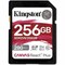 Kingston 256GB CANVAS REACT PLUS SDXC UHS-II 280R/150W U3 V60 FOR FULL HD/4K SDR2V6/256GB - alternate 1