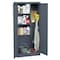 Sandusky Lee Light Duty Welded Steel Combination Cabinet, 30x18x66, Charcoal VFC1301866-02 - alternate 4