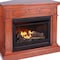 Bluegrass Living Vent Free Natural Gas Fireplace System, 26,000 BTU, Remote Control, Heritage Cherry Finish B300RTN-2-MHC - alternate 2