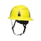 Malta Dynamics Safety Helmet, Acrylonitrile Butadiene Styrene (ABS), Ratchet, C, Yellow HHY4004 - alternate 4