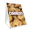 Signmission Cookies, 36 Inch x 24 Inch A-frame Yard Sign, Plastic Sign SBC-2436-Cookies - alternate 1