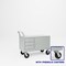 Pucel Mobile Maintenance Centers, 48 in W x 33 in H x 24 in D, 3 Drawers Door, Black MDD-2448-8P - alternate 1