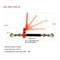 Mytee Products 5/16in-3/8inFolding Handle Ratchet Load Binder w/Grab Hook 7,100 lbs WLL CBRS-FH56-SO - alternate 6