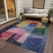 Homeroots 8' X 10' Green Copper And Pink Abstract Washable Indoor Outdoor Area Rug 604479 - alternate 6