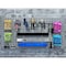 Triton Products (2) Square Hole Pegboards W/ Mounting Hardware, Epoxy 18-Gauge Steel, Gray, 24" W x 42-1/2" H LB2-G - alternate 7