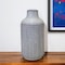 Homeroots 12" Gray And Brown Ribbed Terracotta Cylinder Table Vase 516224 - alternate 3