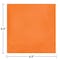 Touch Of Color 6.5" x 6.5" Sunkissed Orange Napkins 600 PK 139352135 - alternate 3