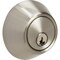 Steel Pro Brushed Nickel Double Cylinder Deadbolt DB9X22 - alternate 1