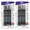 Pentel Pointliner Pen, 0.5mm Tip, Assorted Ink Colors, 5-Piece Set, 2PK S20PBP5M - alternate 1