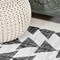 Jonathan Y Andratx Modern Tribal Geometric Ivory/Black 2 ft. x 10 ft. Indoor/Outdoor Runner Rug SMB126D-210 - alternate 5