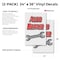 Signmission Auto Repair, Vinyl Decals Only 24 Inch x 36 Inch, Vinyl Decal, 2PK DSB-2436-2PACK-Auto Repair - alternate 2