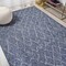 Jonathan Y Madaba Moroccan Trellis Navy/Light Gray 3 ft. x 5 ft. Indoor/Outdoor Area Rug SMB114B-3 - alternate 7