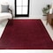 Jonathan Y Haze Solid Low-Pile Dark Red 9 ft. x 12 ft. Area Rug SEU100Q-9 - alternate 1