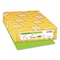 Astrobrights Color Paper, 24 lb Bond Weight, 8.5 x 14, Terra Green, 500PK 22582 - alternate 2