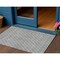 Homeroots 3' X 5' Gray And Ivory Geometric Washable Indoor Outdoor Area Rug 596105 - alternate 1