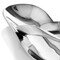 Homeroots 10" Silver Buffed Aluminum Flip Flop Tabletop Sculpture 354620 - alternate 5