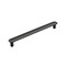 Amerock Concentric 6-5/16 in 160 mm Center-to-Center Matte Black Cabinet Pull BP36832MB - alternate 1